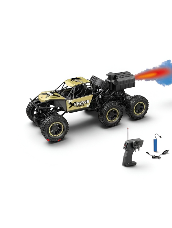 Remote Control Rock Crawler Monster Truck Gold LMI12708.