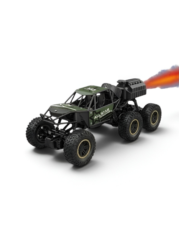 Remote Control Rock Crawler Monster Truck Green LMI12708.