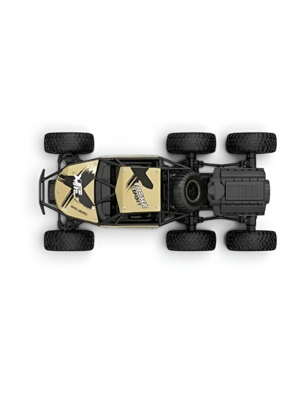 Remote Control Rock Crawler Monster Truck Gold LMI12708.