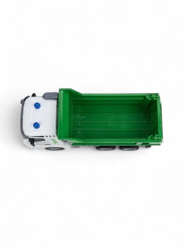 Remote Control Sanitation Construction Truck Toy – 4CH RC Dump Truck with Lights, 2000T Heavy Model Vehicle TV5062.