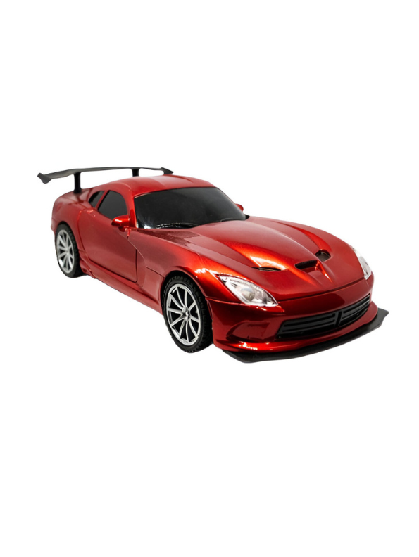 Remote Control Super Sport Racing Car with Steering Wheel Controller – High-Speed RC Toy in Metallic Finish for Kids & Adults MD2244