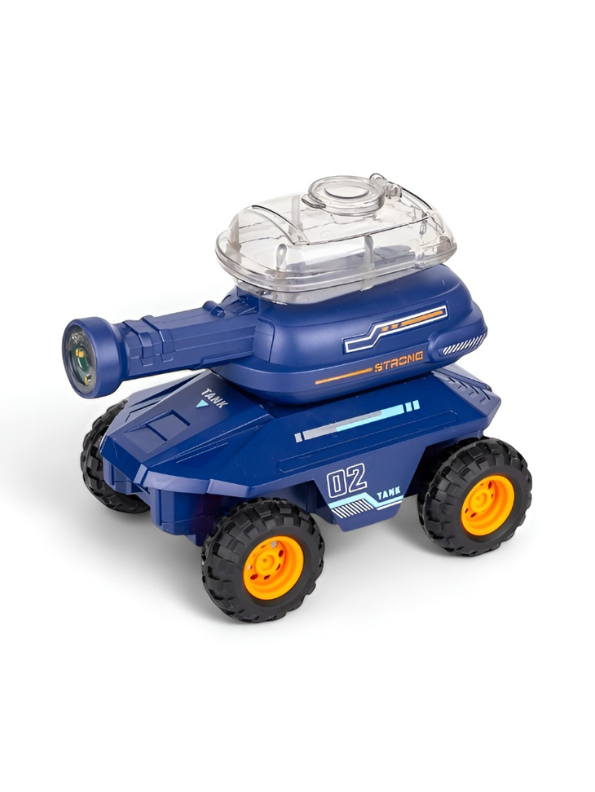 Remote Control Tank Toy – Water Bullet Shooting RC Tank with LED Lights TV4873.