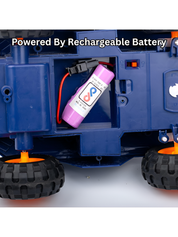 Remote Control Tank Toy – Water Bullet Shooting RC Tank with LED Lights TV4873.