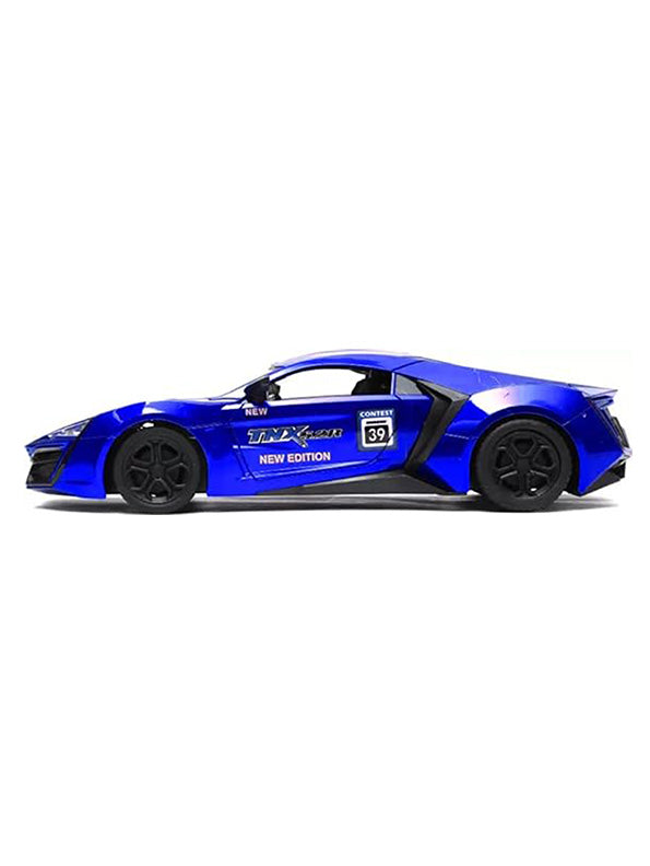 Remote Control W Motors Model Car - Blue (L-191)