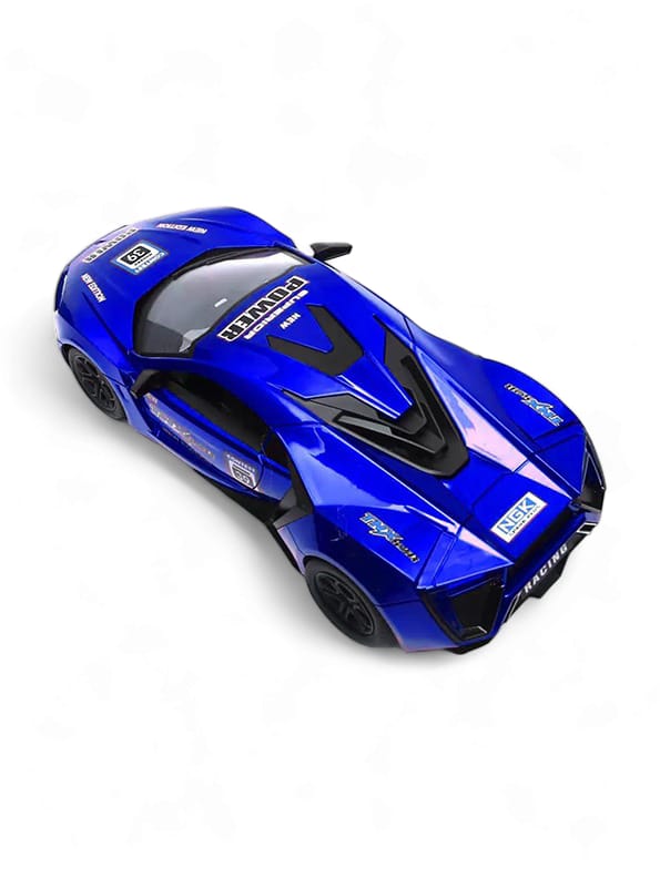 Remote Control W Motors Model Car - Blue (L-191)