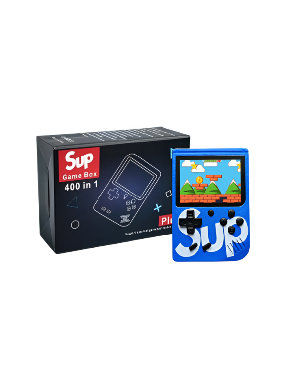 Retro Handheld Game Console 400 Games – Portable Mini Console with 2-Player & TV Support LMI12302.