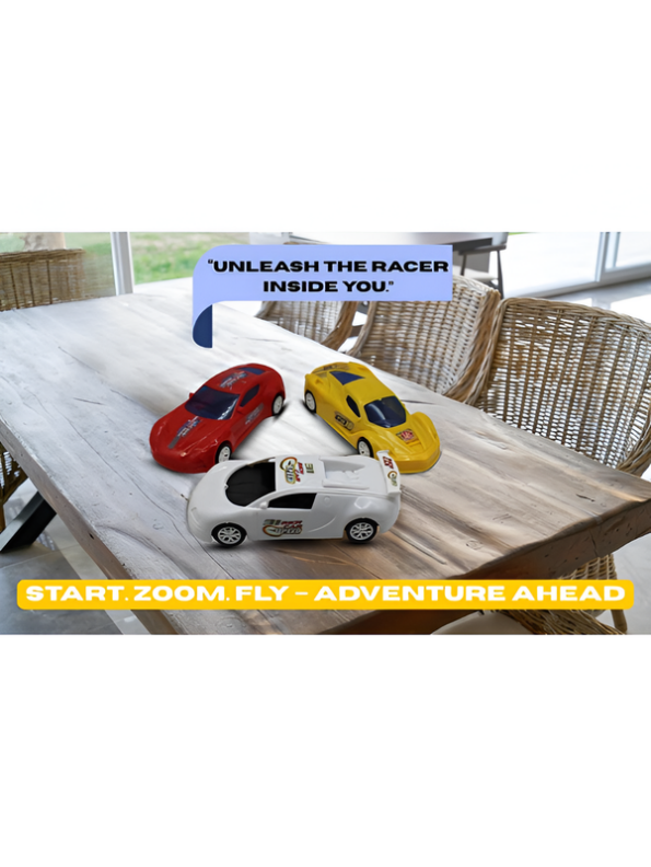 Rich Car Mini Supercar Toys (Pack of 3) – Colorful Friction Racing Car Set LMI15315