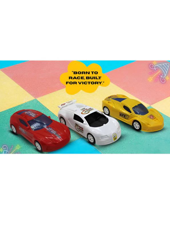 Rich Car Mini Supercar Toys (Pack of 3) – Colorful Friction Racing Car Set LMI15315