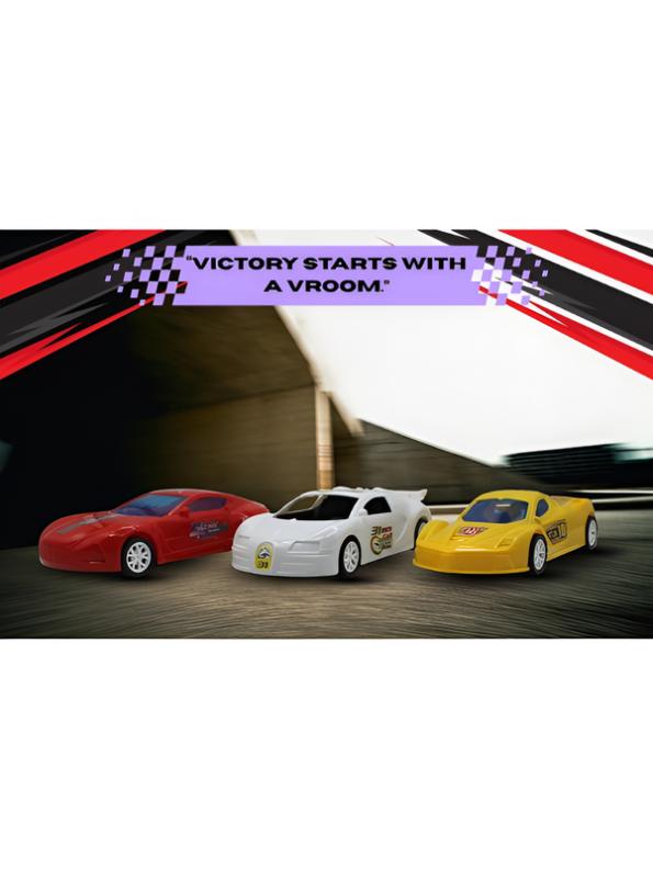 Rich Car Mini Supercar Toys (Pack of 3) – Colorful Friction Racing Car Set LMI15315