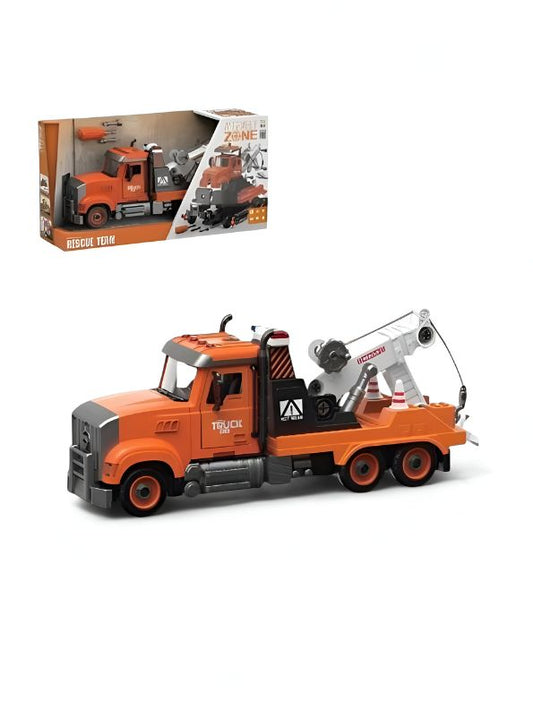 Road Rescue – Interactive Emergency Truck with Lights & Sounds Vehicle Toy for Kids | Educational & Durable Playset for Boys & Girls NX12632.