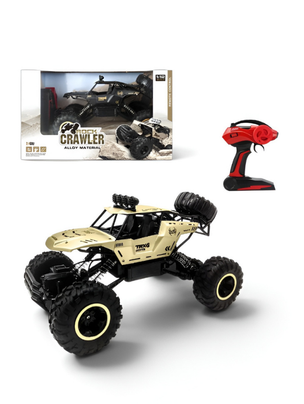 Rock Crawler 1:12 Alloy RC – 4WD Off-Road Remote Control Climbing Car MD679