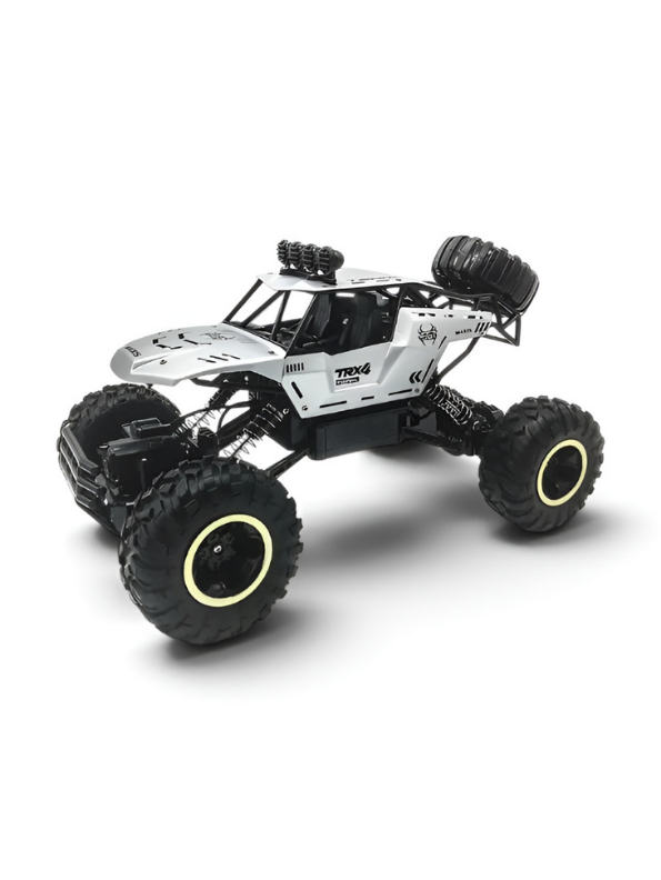 Rock Crawler 1:12 Alloy RC – Grey 4WD Off-Road Remote Control Climbing Car MD679