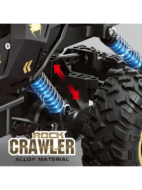 Rock Crawler 1:12 Alloy RC – 4WD Off-Road Remote Control Climbing Car MD679
