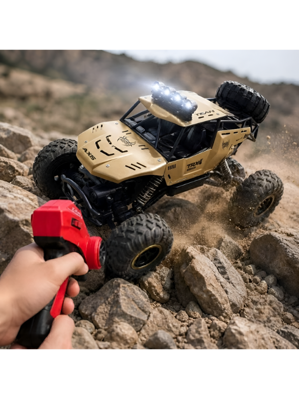 Rock Crawler 1:12 Alloy RC – 4WD Off-Road Remote Control Climbing Car MD679