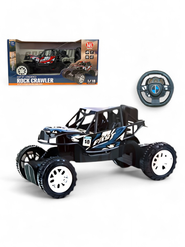 Rock Crawler - Off-Road Remote Control Toy Car Scale 1:14- Blue LMI14915.