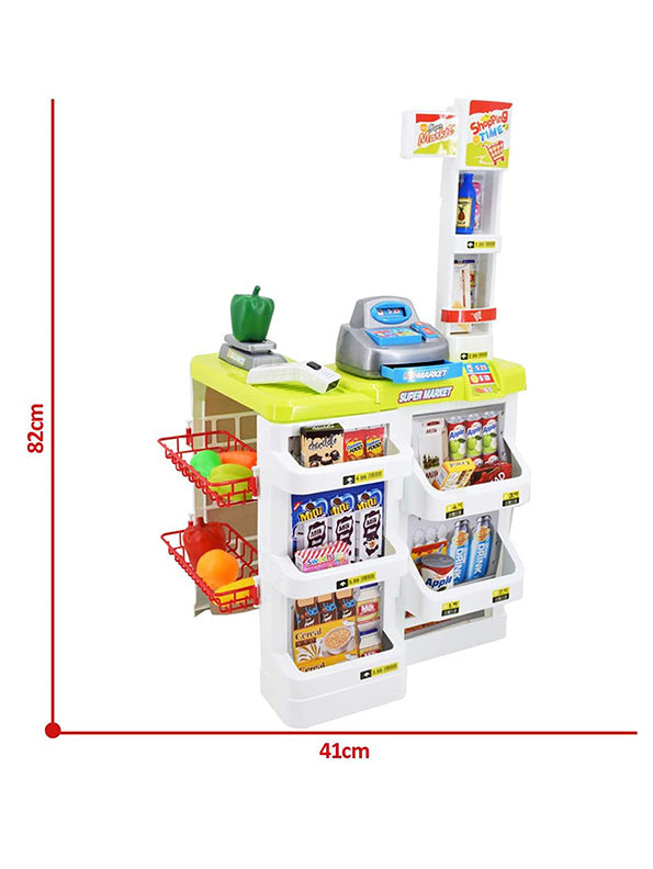 Supermarket Role Play Set Superstore Shop Toy Set For Kids (MS-M-14)