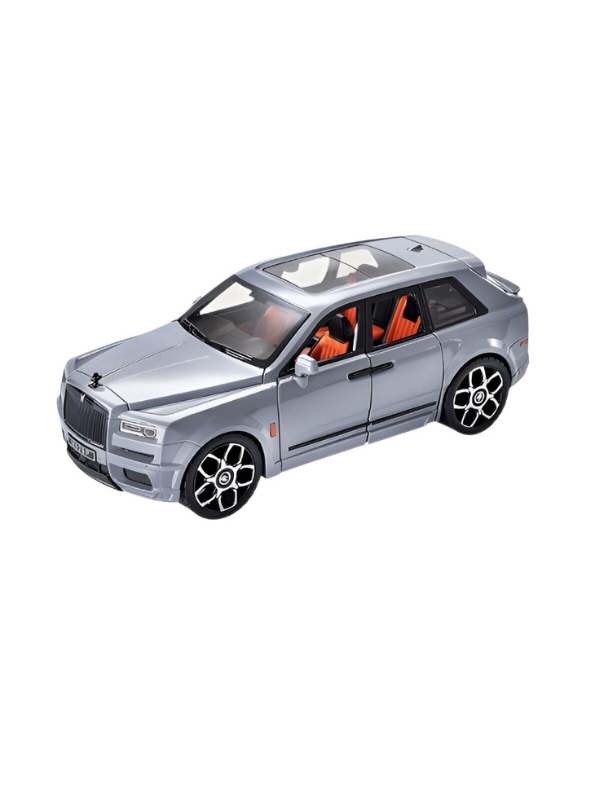Rolls-Royce Cullinan Diecast Car Model Scale 1:35 – Luxury SUV Collectible Replica Grey LMI15616.