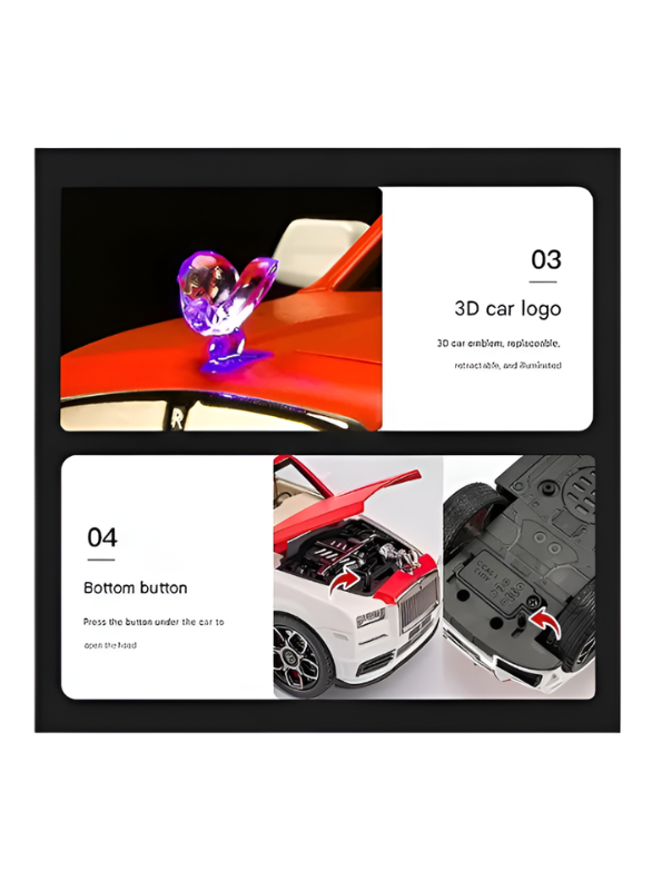 Rolls-Royce Cullinan Toy Car with Sound, Music, Lights & Openable Doors TV5268.