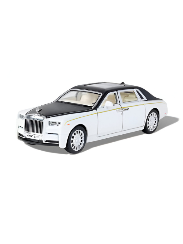 Rolls-Royce Phantom Diecast Model Car 1:35 Scale Luxury Collectible Toy White LMI15385.