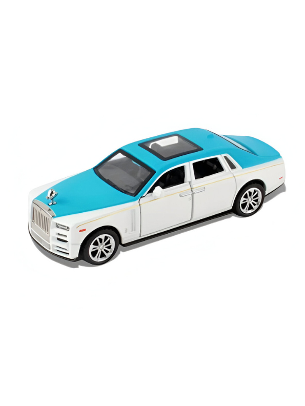 Rolls-Royce Phantom Diecast Model Car 1:35 Scale Luxury Collectible Toy Turquoise  LMI15385.