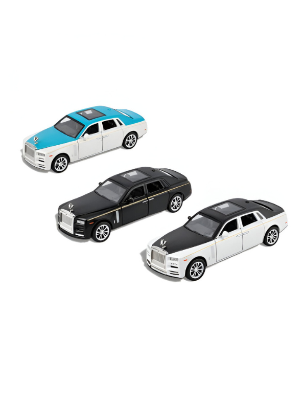 Rolls-Royce Phantom Diecast Model Car 1:35 Scale Luxury Collectible Toy Black LMI15385.