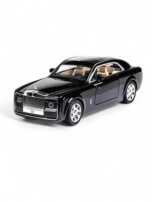 Rolls-Royce Sweptail Diecast Car Model 1:24 Scale - Black Metal Collectible | MD-N-24