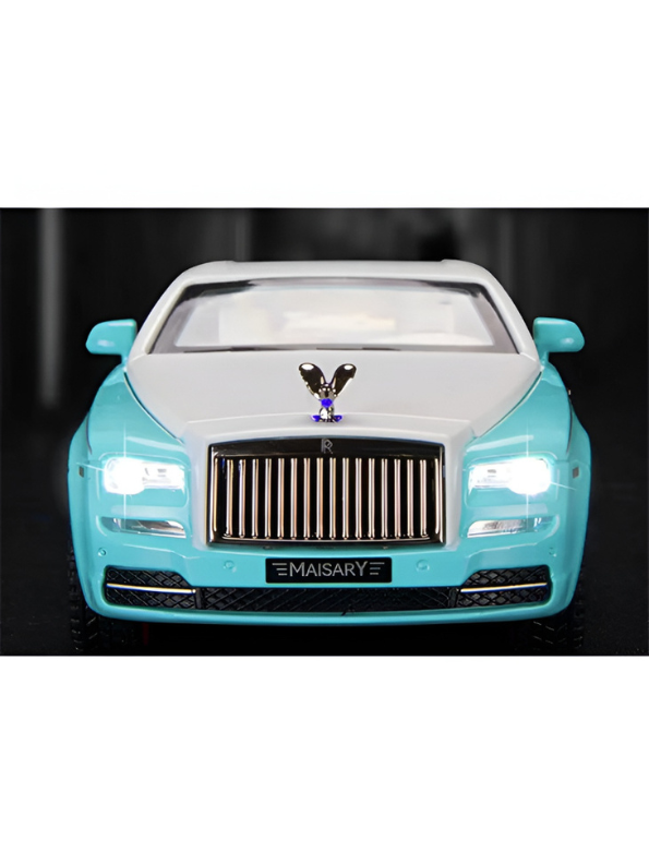 Rolls-Royce Wraith Die-Cast Model Car 1:32 Scale – Luxury Metal Toy LMI16729.