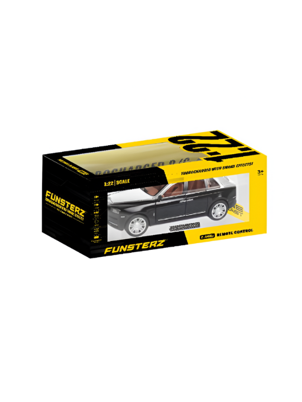 Rolls Royce Cullinan Remote Control Diecast Car with Spray, Light & Sound – Luxury RC Toy Model TV5801.