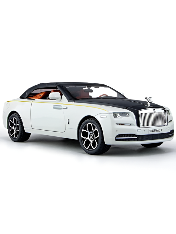 Rolls Royce Ghost Dawn Coupe Model Diecast Car Scale 1:24- White LMI15470.