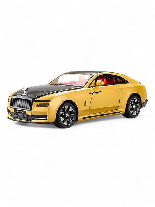 Rolls Royce Ghost Model 1:32 Scale Diecast Car - Gold Premium Metal Collectible | TV-N-24 - Toyloft