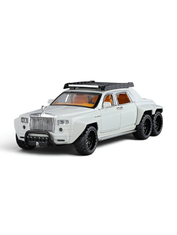 Rolls Royce Phantom 6x6 Alloy Diecast Metal Car Model 1:32 Scale | Collectible Luxury Car for Kids & Collectors TV5974