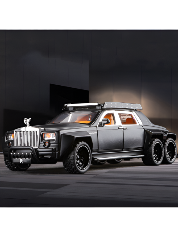 Rolls Royce Phantom 6x6 Alloy Diecast Metal Car Model 1:32 Scale | Collectible Luxury Car for Kids & Collectors TV5974