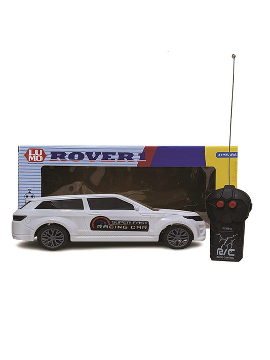 Rover 1 RC Racing Car Remote Control Toy - White (L-32) - Toyloft