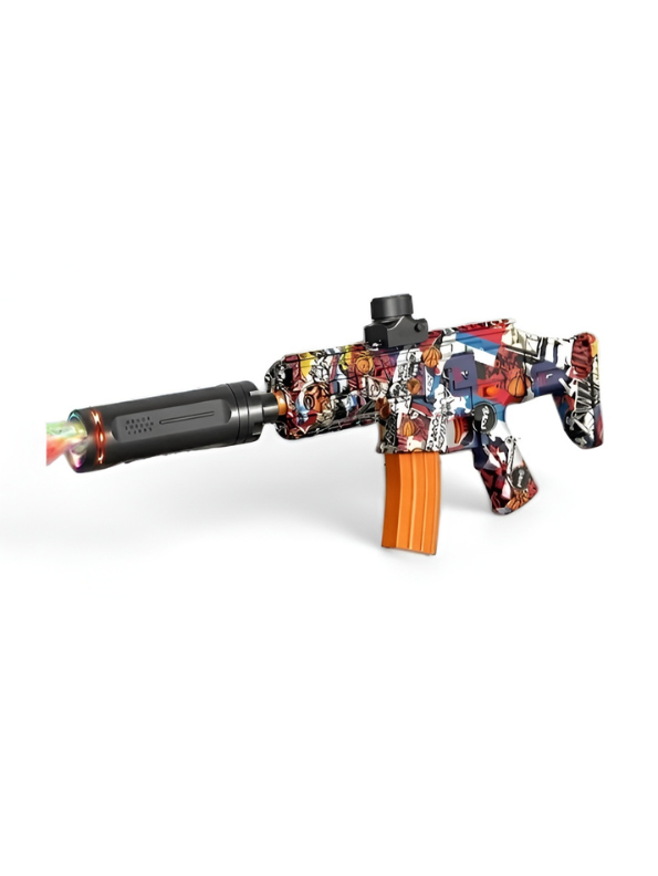 SCAR Electric Gel Ball Blaster Toy – Automatic & Manual Graffiti Splash Ball Gun TV6846.