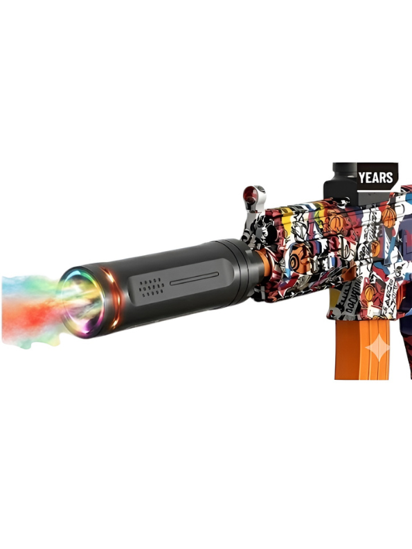 SCAR Electric Gel Ball Blaster Toy – Automatic & Manual Graffiti Splash Ball Gun TV6846.