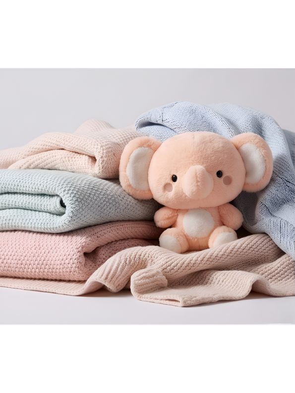Pink Elephant Plush Stuffed Animal – 8-Inch Cute Soft Baby Elephant Toy for Infants Toddlers ST14123