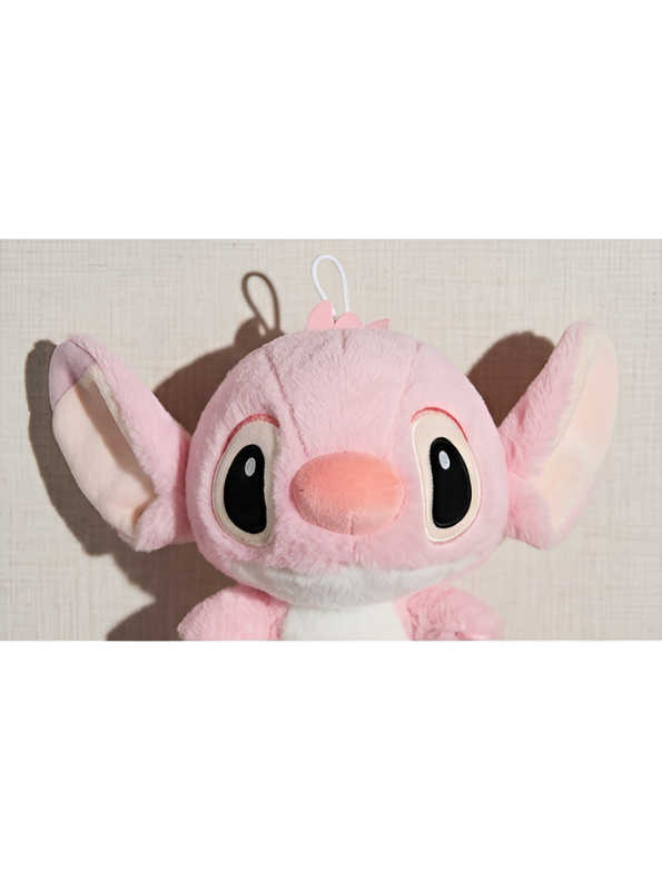 Disney Lilo & Stitch Plush Toy, 8-Inch Soft Stuffed Animal Alien Doll, Cute Pink Stitch Collectible Plushie for Kids ST14873