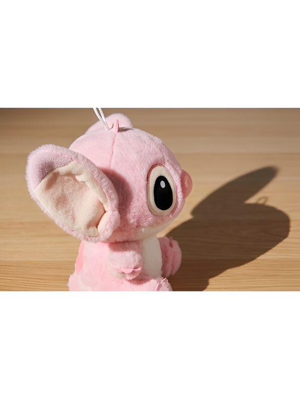 Disney Lilo & Stitch Plush Toy, 8-Inch Soft Stuffed Animal Alien Doll, Cute Pink Stitch Collectible Plushie for Kids ST14873