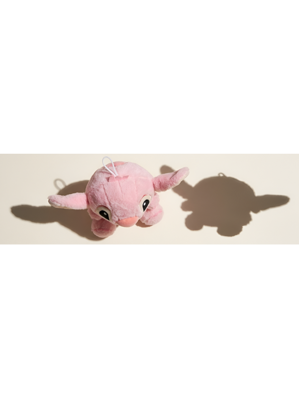 Disney Lilo & Stitch Plush Toy, 8-Inch Soft Stuffed Animal Alien Doll, Cute Pink Stitch Collectible Plushie for Kids ST14873