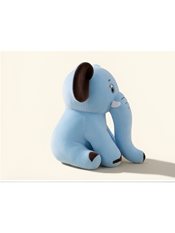 Elephant Plush Toy – 10-Inch Cute Blue Soft Stuffed Animal for Babies & Toddlers ST11478