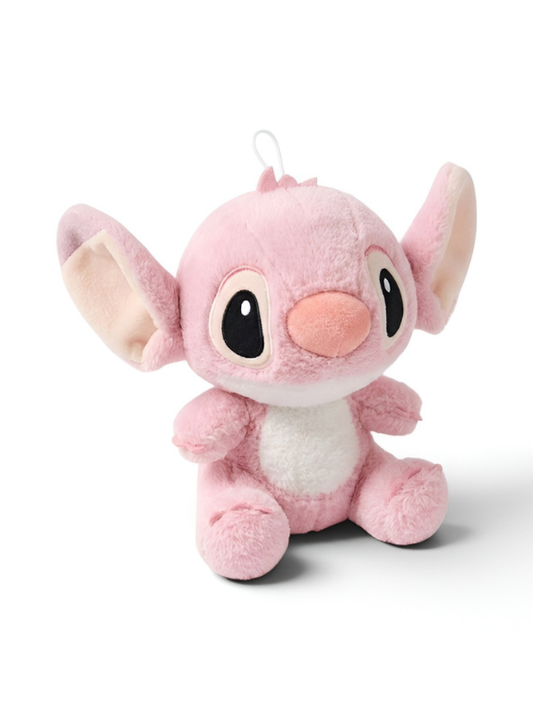 Disney Lilo & Stitch Plush Toy, 8-Inch Soft Stuffed Animal Alien Doll, Cute Pink Stitch Collectible Plushie for Kids ST14873