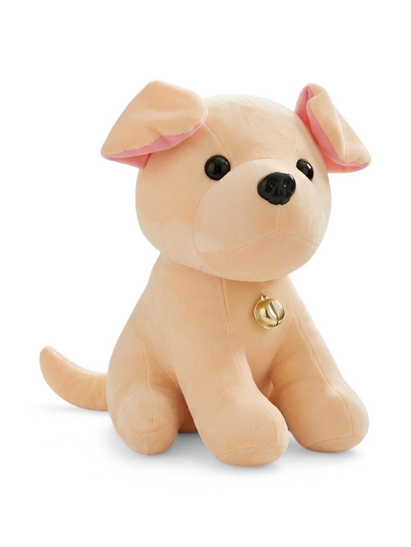 Labrador Puppy Plush Soft Toy with Bell Collar – 7-Inch Ultra-Soft Stuffed Dog for Kids & Toddlers, Cute Cuddly Animal Gift for Boys & Girls ST12003