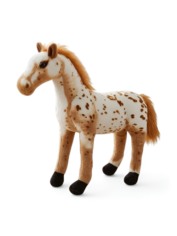 Appaloosa Horse Plush Toy – 55cm Realistic Soft Spotted Pony Stuffed Animal for Kids ST14979