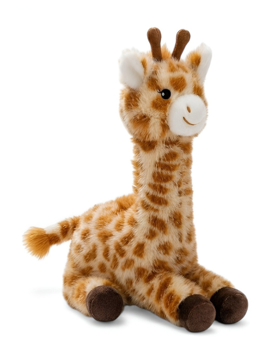 Giraffe Plush Toy – Premium 25CM Soft Sitting Stuffed Animal for Kids, Nursery Decor & Gifts ST14723