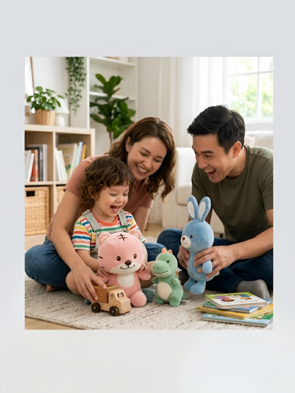 Tiger Plush – 7-Inch Premium Soft Stuffed Animal Toy for Toddlers and Kids – Hand-Stitched Kawaii Nursery Decor ST14706