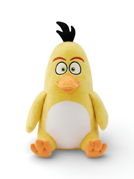 Angry Birds Chuck Plush Toy – Official 7-Inch Yellow Bird Movie Stuffed Animal for Kids | Soft Collectible Plushie ST15972