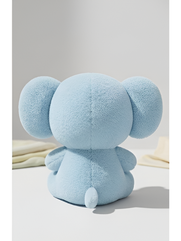 Blue Elephant Plush Stuffed Animal – 8-Inch Cute Soft Baby Elephant Toy for Infants Toddlers ST14123
