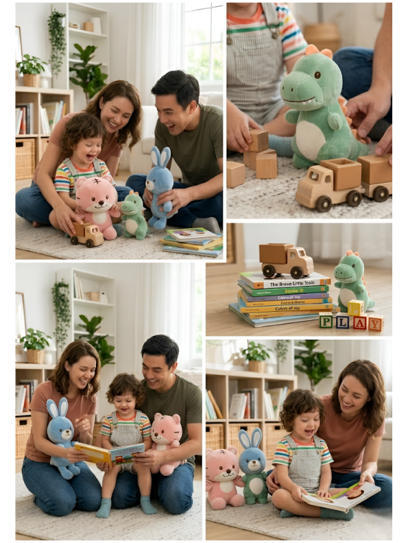 Tiger Plush – 7-Inch Premium Soft Stuffed Animal Toy for Toddlers and Kids – Hand-Stitched Kawaii Nursery Decor ST14706