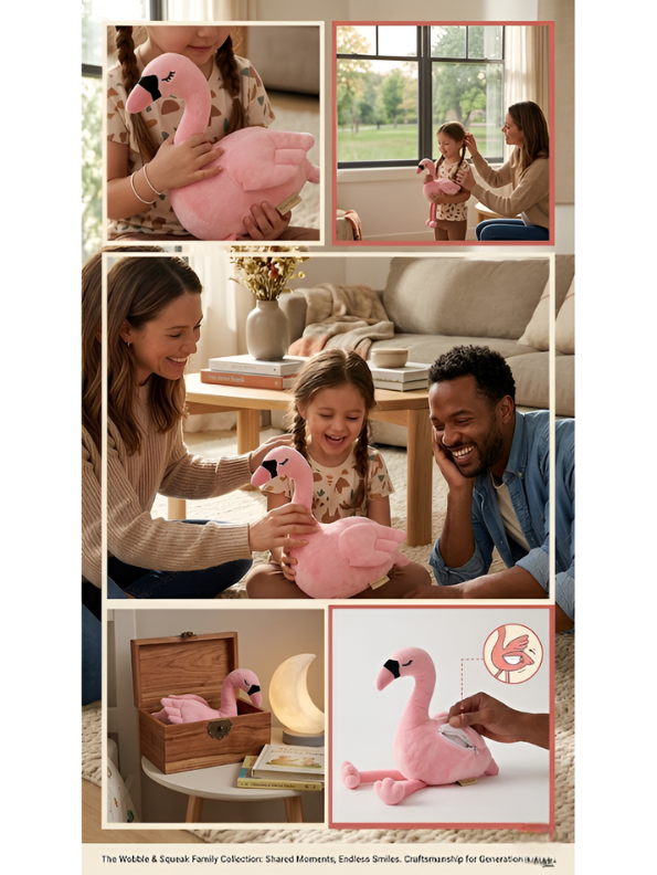 Pink Swan Plush Toy (7-Inch) – Ultra-Soft Cuddly Stuffed Bird with Pink Beak & Legs, Perfect Nursery Décor & Adorable Birthday Gift for Toddlers and Kids ST12006