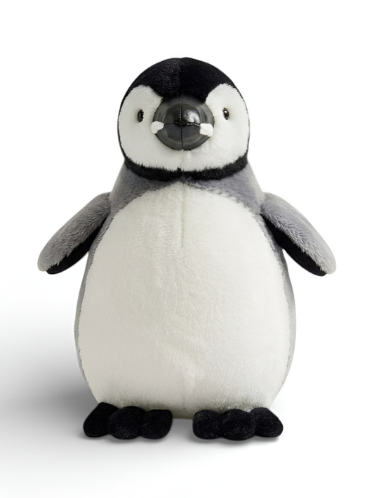 Adorable Emperor Penguin Chick Plush Toy – 8" Soft Stuffed Penguin for Kids & Toddlers, Cute Nursery Decor, Baby Shower & Birthday Gift ST15895